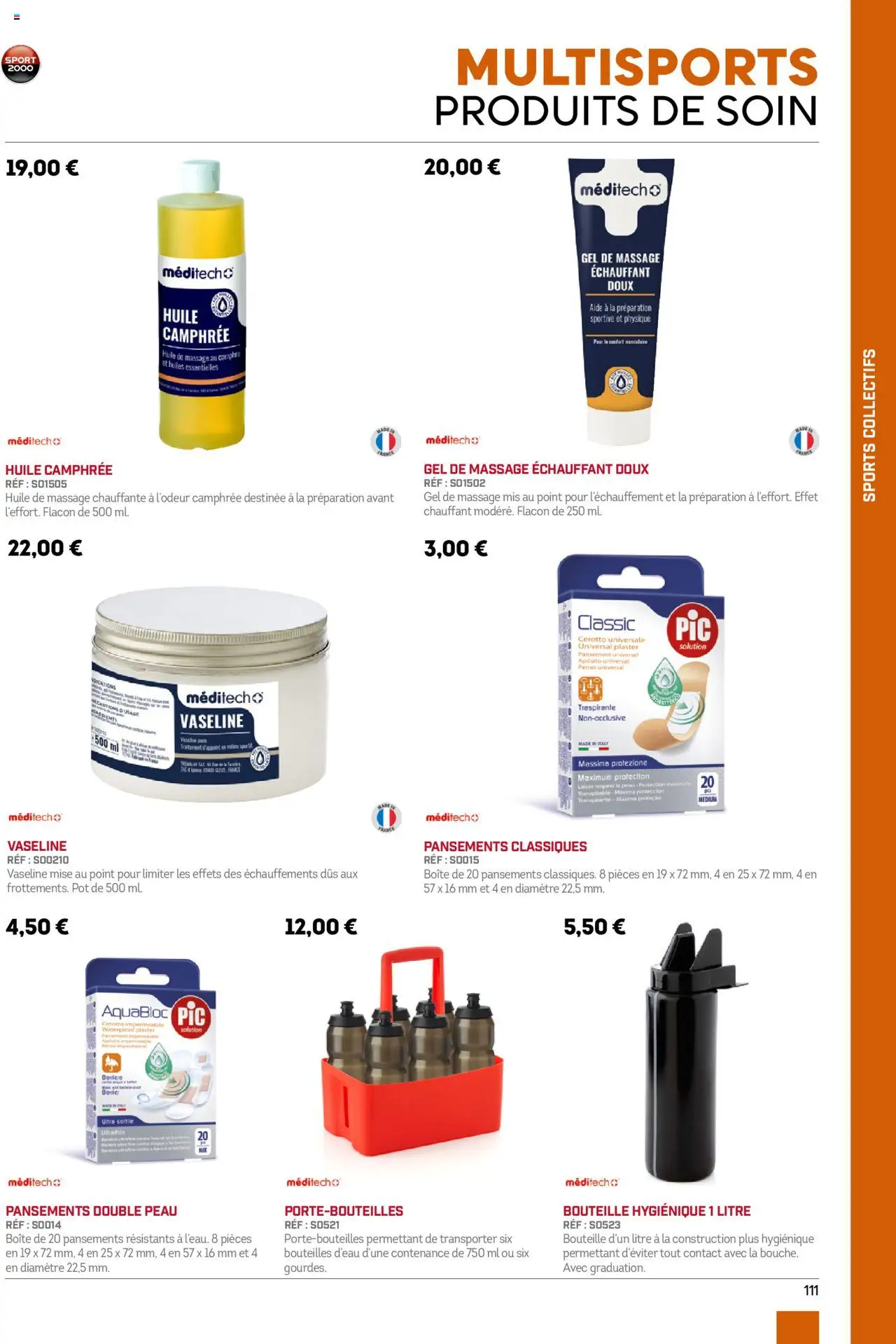 | Page: 111 | Produits: Vaseline, Huile