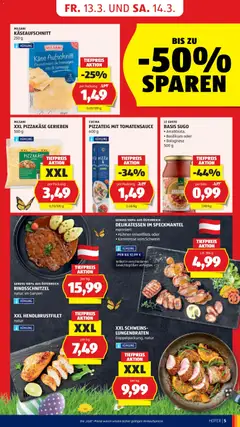 Hofer Flugblatt ab 11.03.2026 gültig | Seite: 7 | Produkte: Käse, Pizza