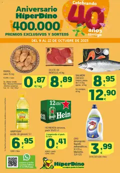 Vista previa HiperDino folleto válido desde el 09.10.2025