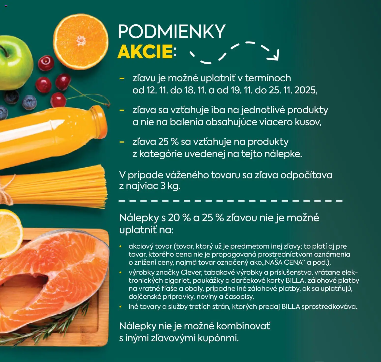 Nové Billa akcie – leták je platný od 12.11.2025 | Strana: 3