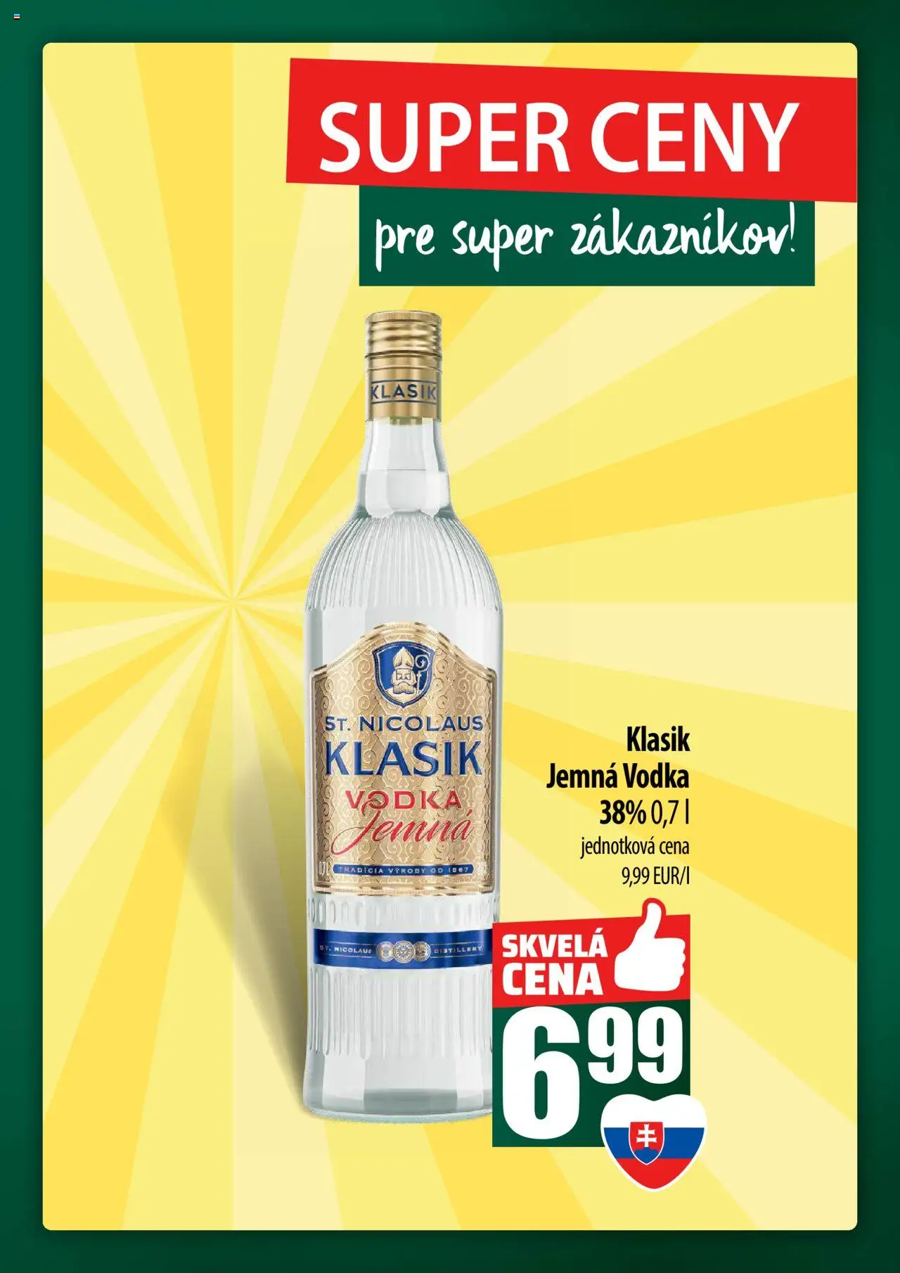 Nové COOP Jednota akcie – leták je platný od 16.10.2025 | Strana: 57 | Produkty: Vodka