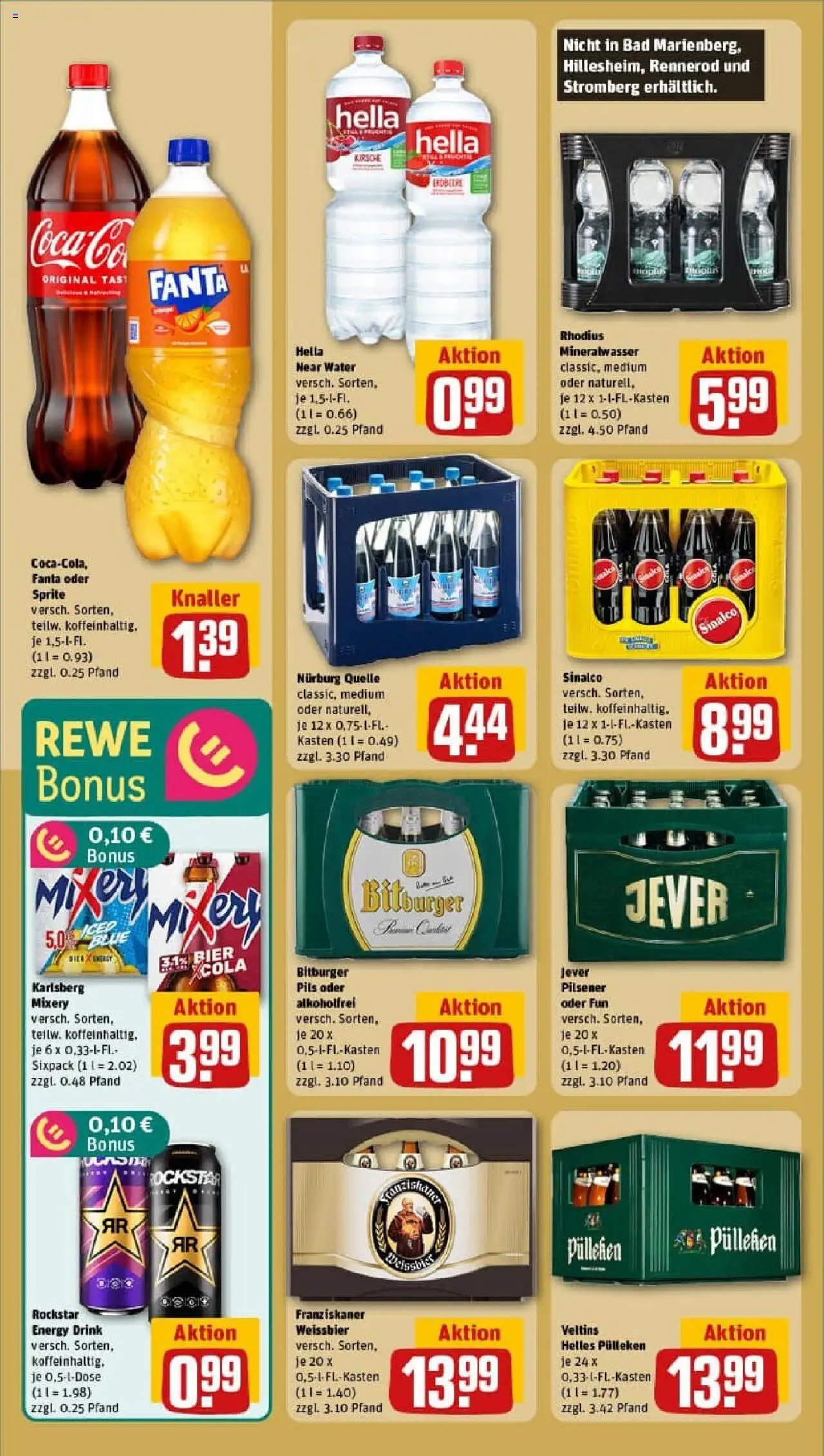 Rewe prospekt Mendig	 – gültig ab 19.10.2025 | Seite: 18 | Produkte: Mixer, Energy, Jever, Veltins