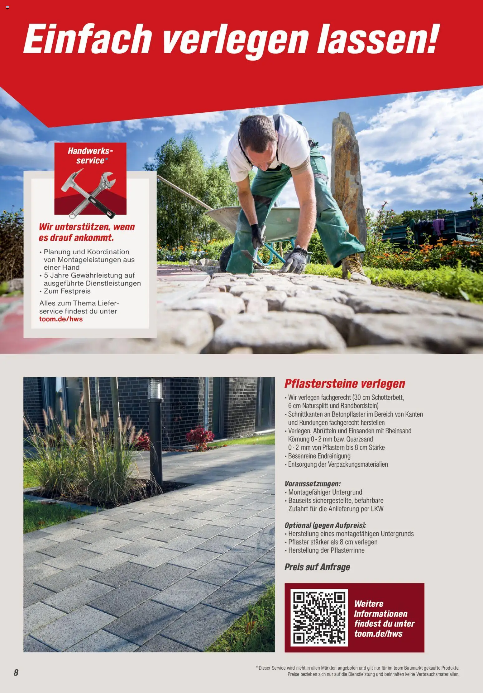 Toom Baumarkt Gartenbaustoffe 2026 – gültig ab 20.02.2026 | Seite: 8