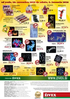 Živex katalog akcije – veljaven od 26.11.2025 | Stran: 8