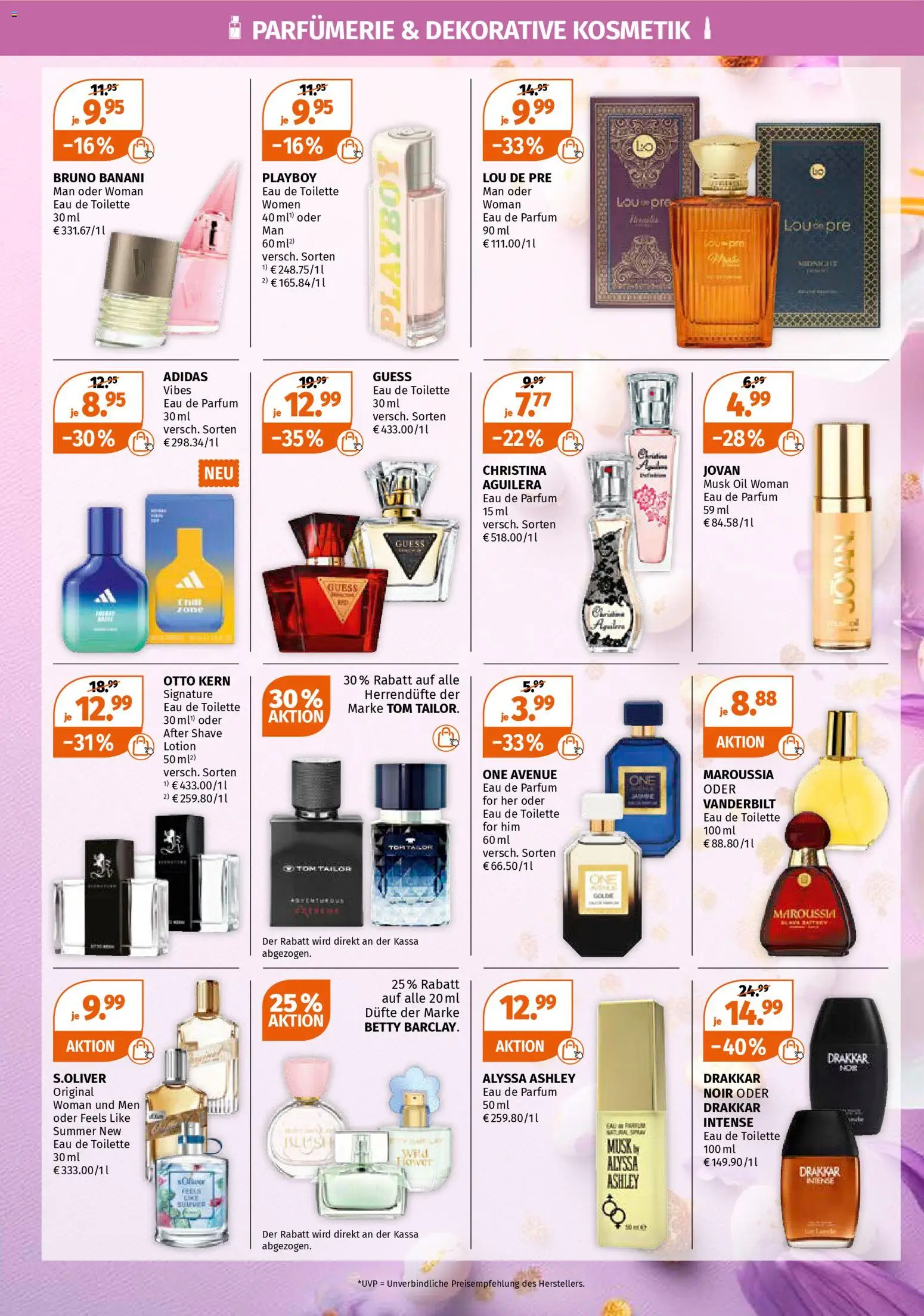 Müller Flugblatt gültig ab 23.03.2026 | Seite: 2 | Produkte: Toilette, Parfüm, Eau de Toilette