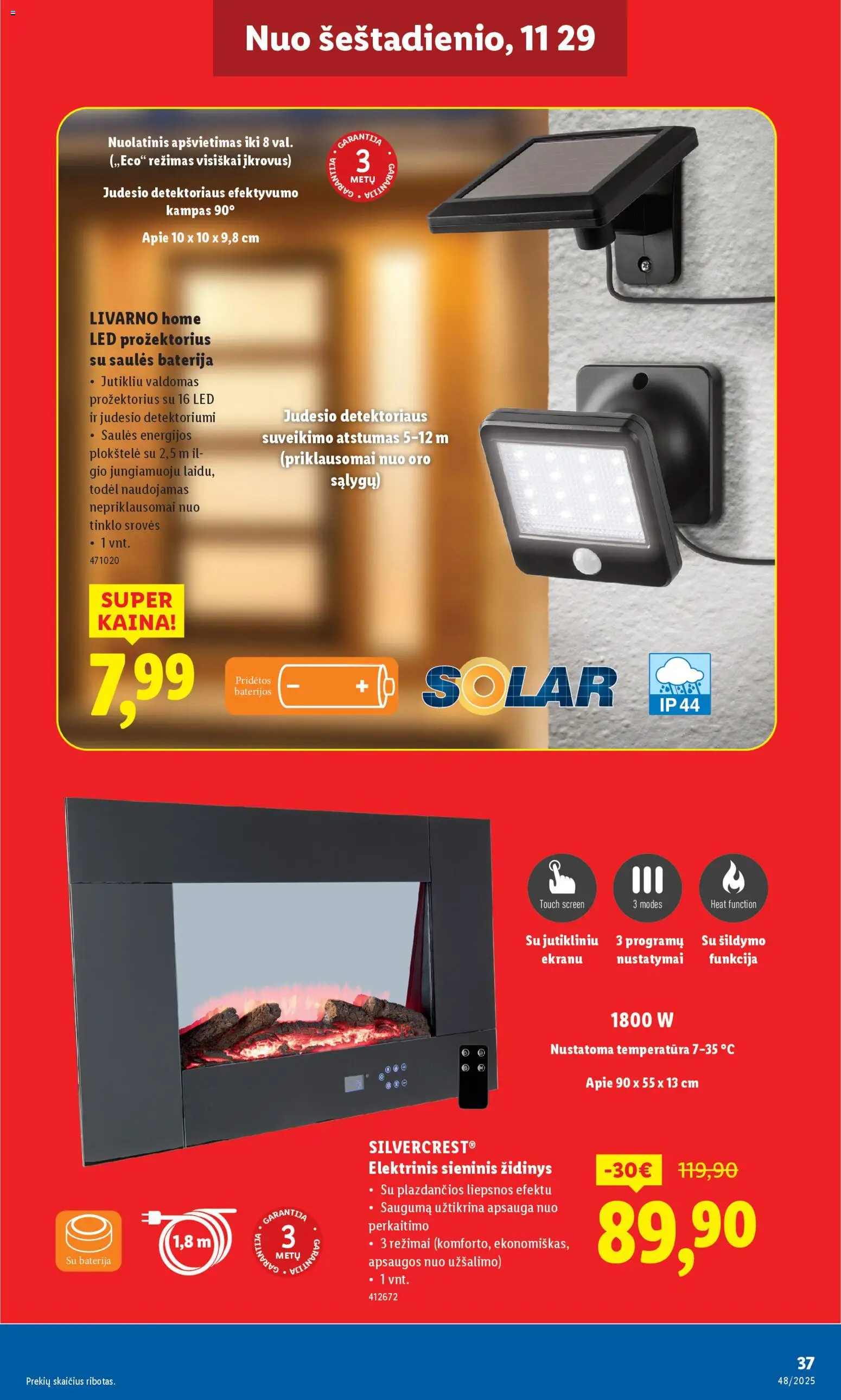 LIDL akcijos nuo 24.11.2025 | Puslapis: 37