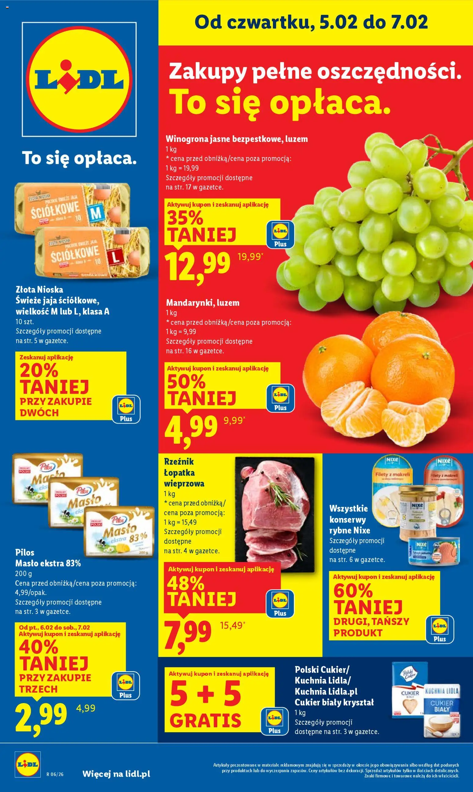 Lidl Gazetka od 05.02.2026 | Strona: 1
