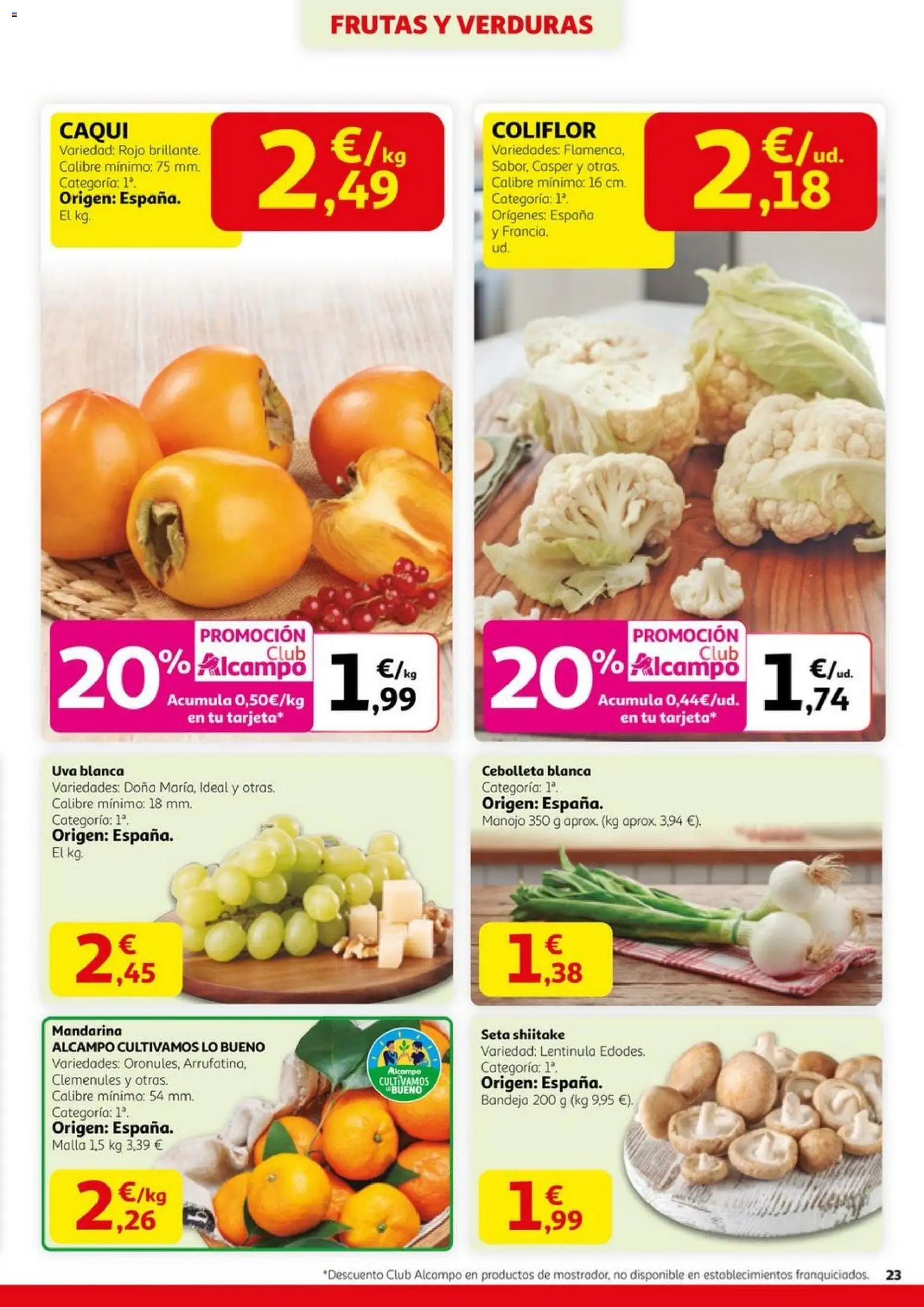 Alcampo - HP Nacional  │ válido desde el 23.10.2025 | Página: 23 | Productos: Bandeja