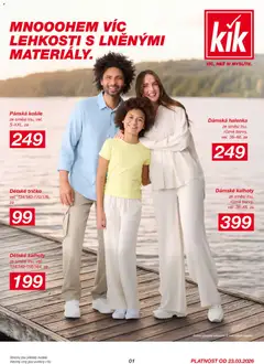 Náhled letáku Kik leták od 23.03.2026