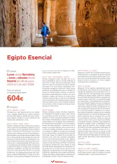 Vista previa Halcón Viajes Egipto válido desde el 01.07.2025 | Página: 40 | Productos: Marco, Navegación