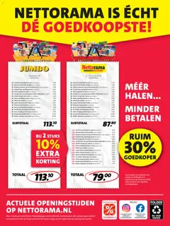Nettorama - Folder - Voorbeeld van een folder van Nettorama, geldig van 26.01.2026 | Pagina: 12 | Producten: Gum, Fles, Zak, Papier
