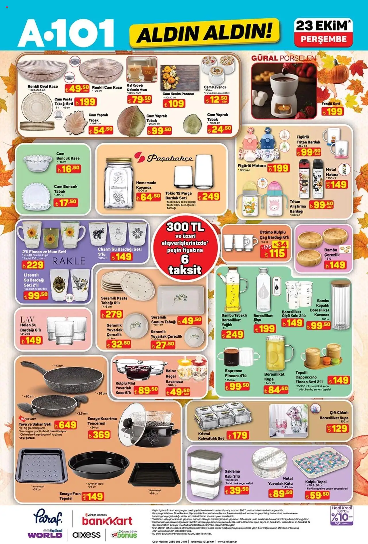 A101 Katalog Aldın Aldın - 23.10.2025 tarihinden itibaren geçerlidir | Sayfa: 5 | Ürünler: Kutu, Kaşe, Zselatin, Tepsi