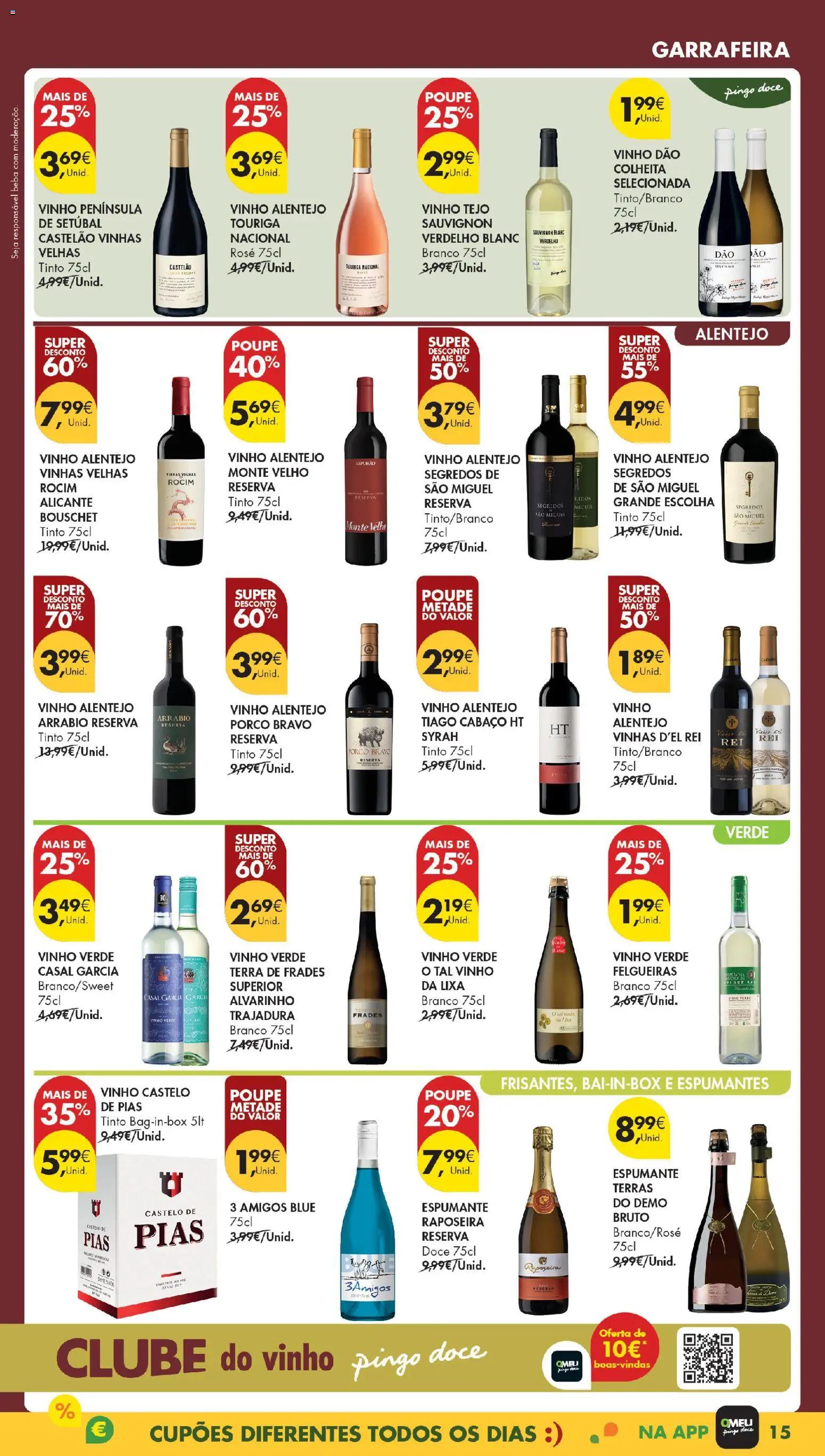 Pingo Doce Black Friday Madeira │ válido de 18.11.2025 | Página: 15 | Produtos: Lixa, Espumante, Vinho