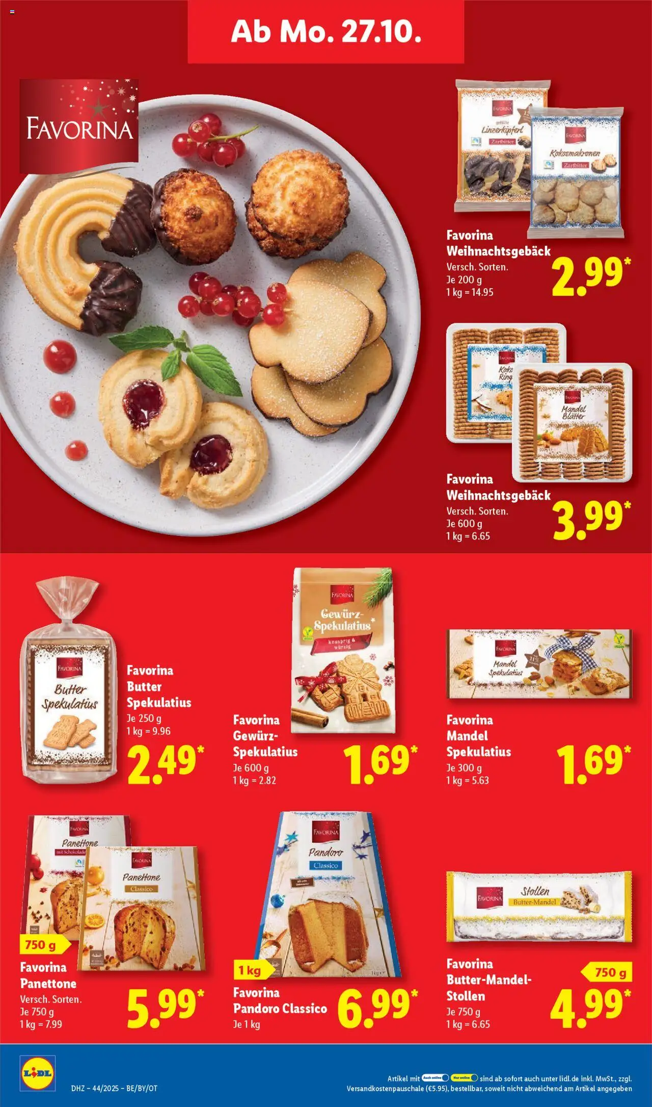Lidl Prospekt Zossen – gültig ab 27.10.2025 | Seite: 14 | Produkte: Butter, Schokolade