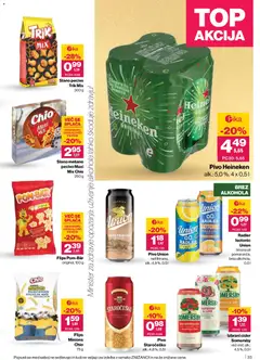 Mercator katalog akcije – veljaven od 11.12.2025 | Stran: 33 | Izdelki: Falafel, Kos, Pivo, Limona