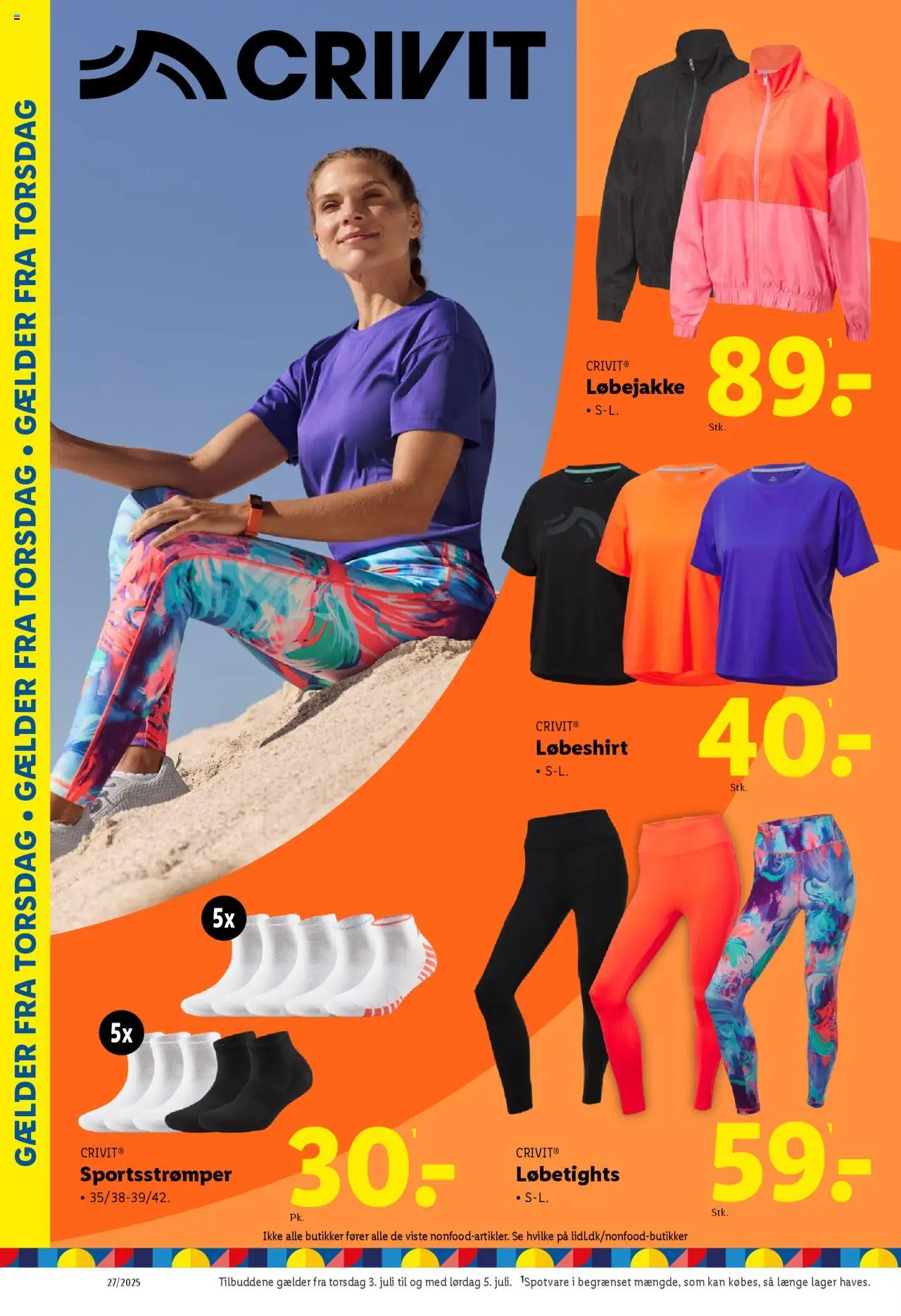 Lidl Tilbudsavis gyldig fra 03.07.2025 | Side: 6 | Produkter: Leggings, Søm