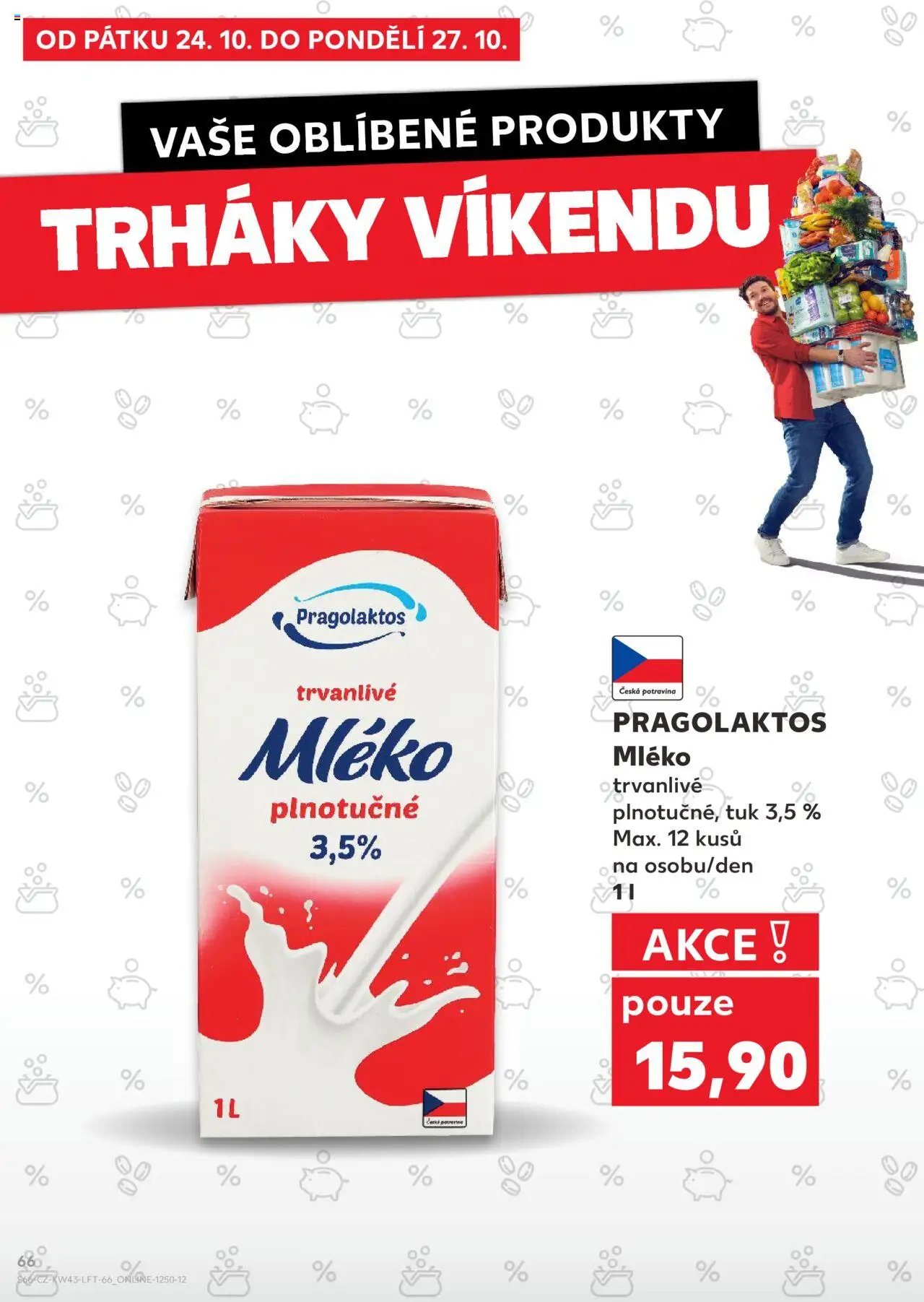 Kaufland leták - Chomutov od 22.10.2025 | Strana: 66 | Produkty: Mléko