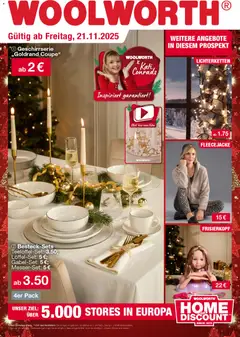 Woolworth Flugblatt ab 21.11.2025 gültig