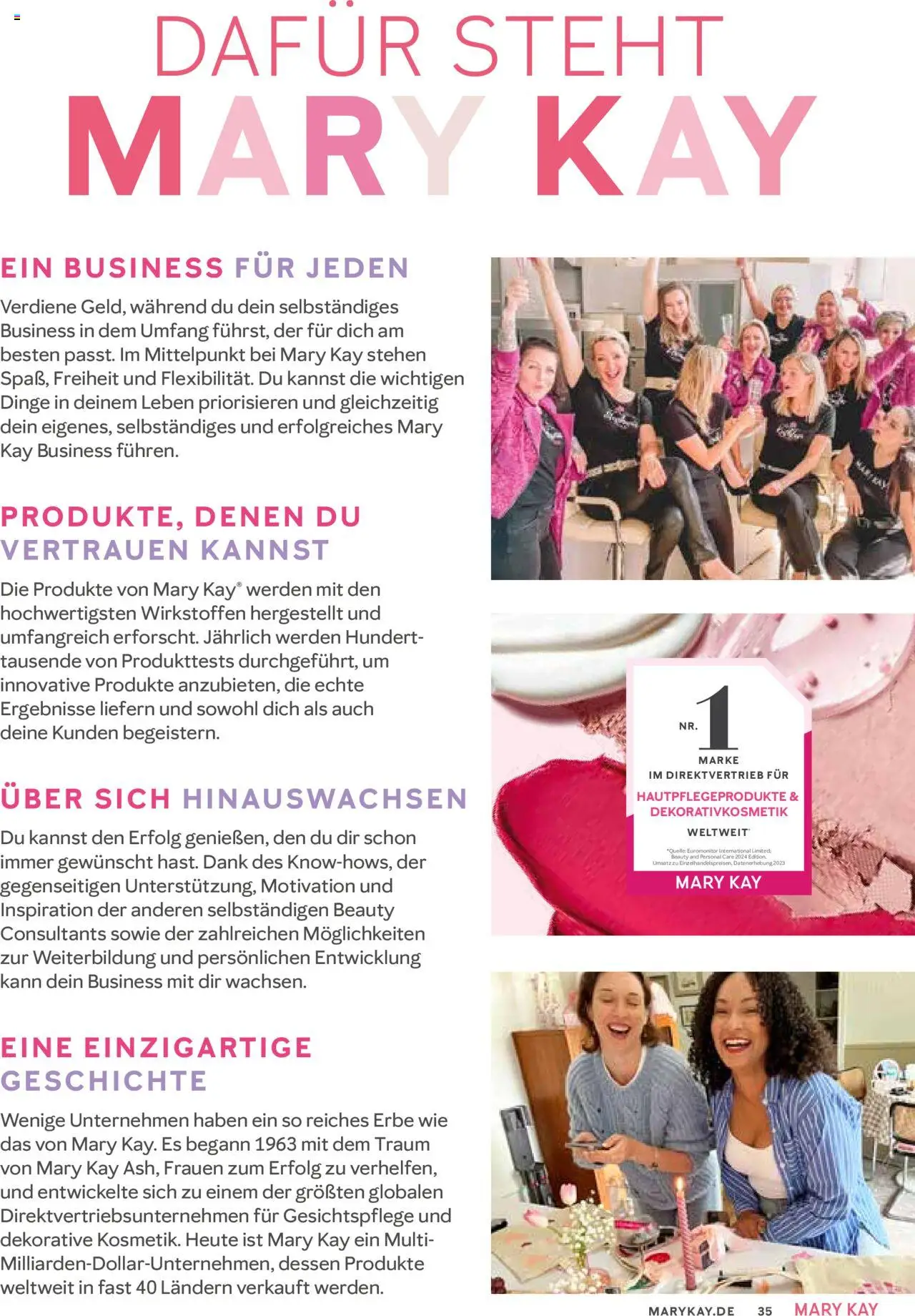Mary Kay Katalog - gültig ab dem 16.07.2025 | Seite: 35