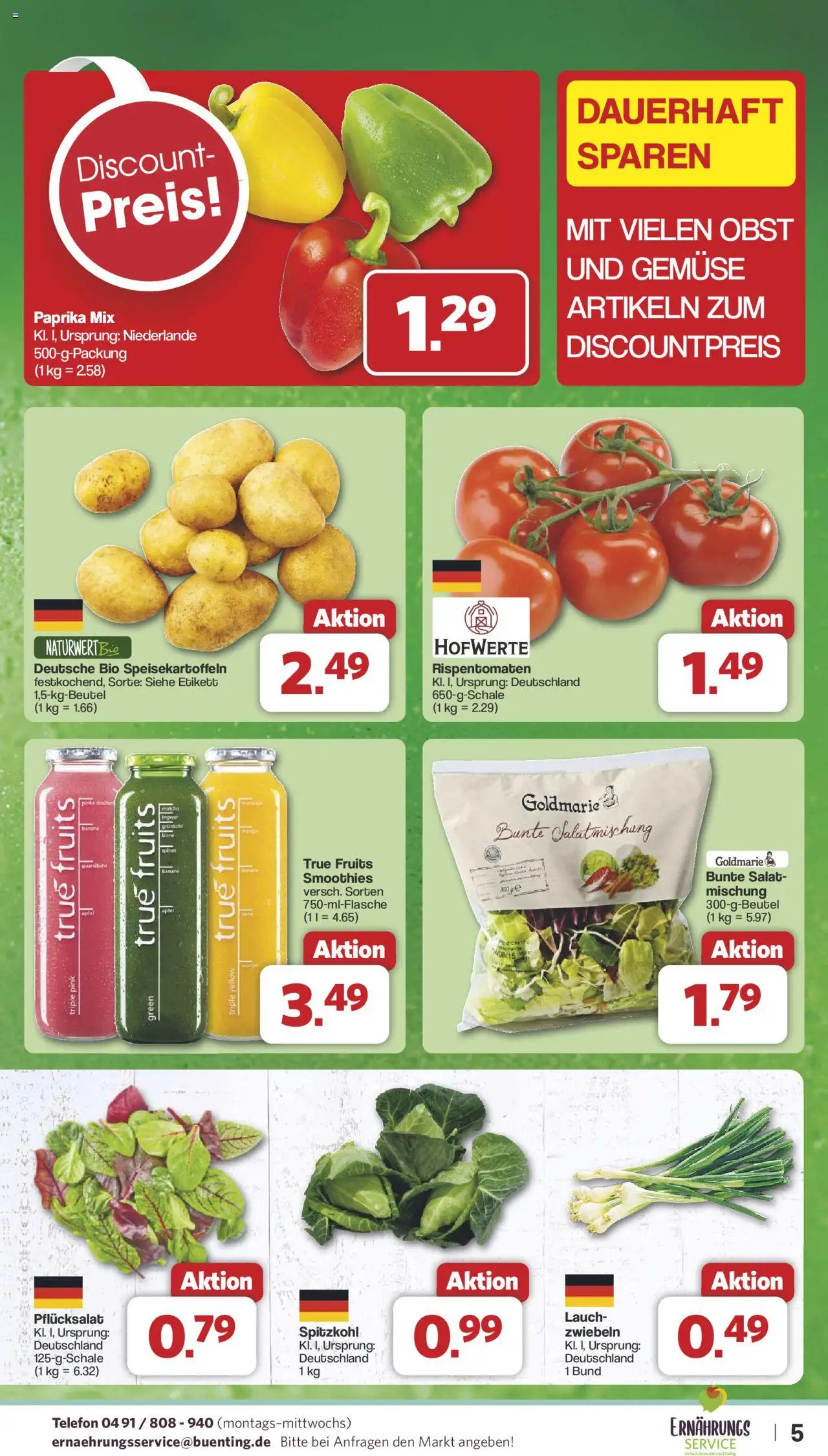 Famila Nordwest Prospekt 	 - gültig ab dem 03.08.2025 | Seite: 5 | Produkte: Zwiebeln, Gemüse, Paprika, Birne