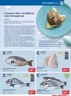 Katalog Spar - Pregled kataloga iz trgovine Spar, vrijedi od 01.04.2026 | Stranica: 11 | Proizvodi: Pritisnite, Riba, Brancin, Papar