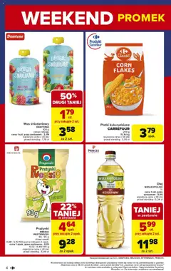 Carrefour Gazetka - Weekend promek już od czwartku od 29.05.2025 | Strona: 4 | Produkty: Malina, Płatki kukurydziane, Olej, Płatki