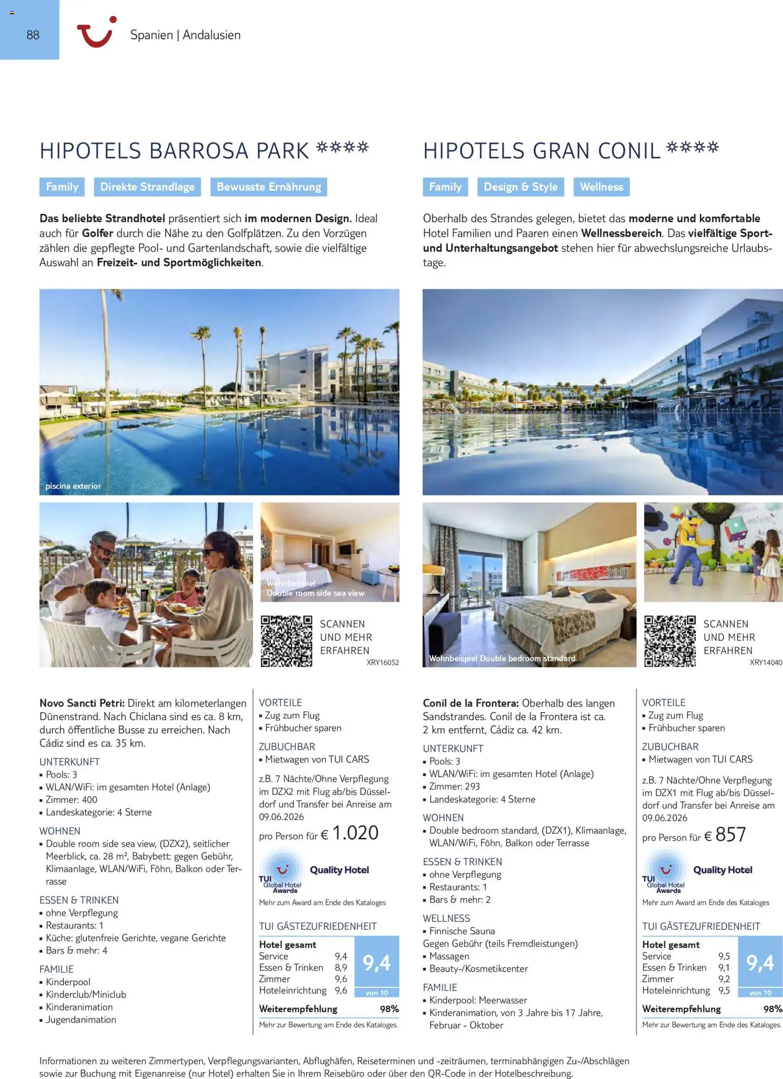 Aida  Südeuropa & Nordafrika 2026/27 – gültig ab 01.01.2026 | Seite: 88 | Produkte: Babybett, Küche