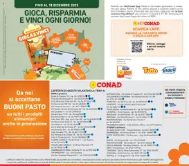 Anteprima del volantino 5 TV 55" SAMSUNG E 5 VOUCHER HEYCONAD VIAGGI, Concorso Gioca&Vinci* per provare a vincere 5 TV 55" Samsung e 5 voucher HeyConad Viaggi del valore di 500€ valido a partire dal 22.10.2025 | Pagina: 27 | Prodotti: Mobile, TV, Stampa, Samsung