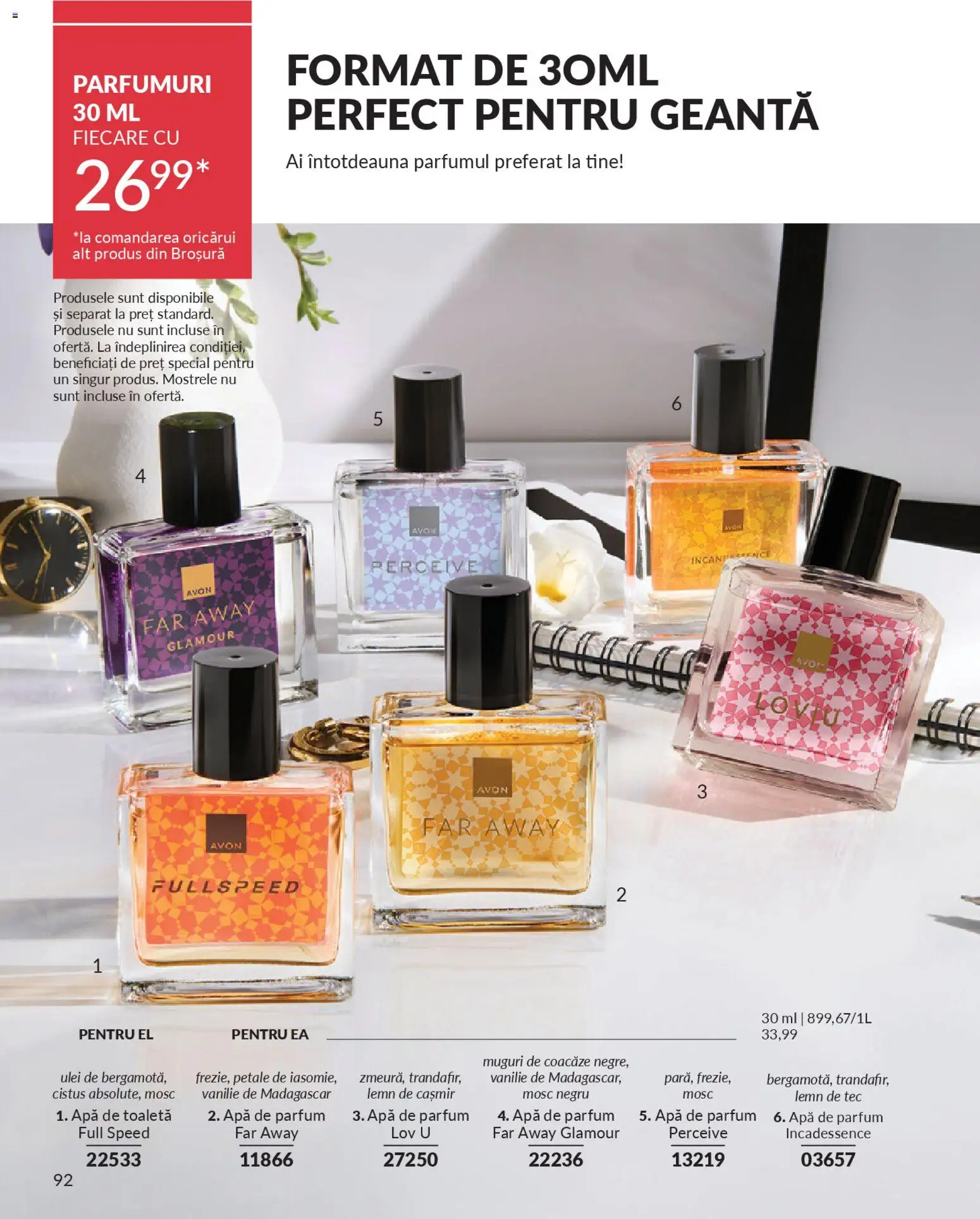 Noul catalog Avon – valabil de la 01.01.2026 | Pagină: 94 | Produse: Apă de parfum, Apă de toaletă, Ulei, Apă