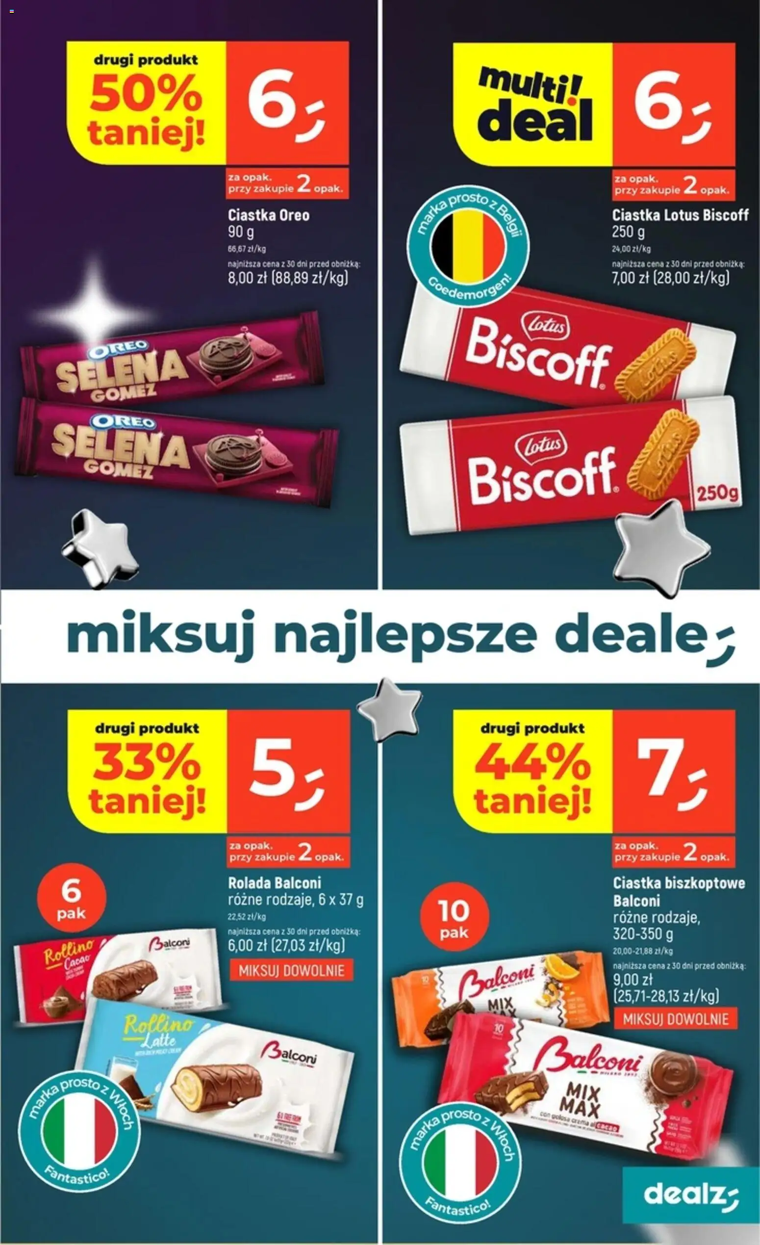 Dealz Gazetka od 27.12.2025 | Strona: 17 | Produkty: Rolada, Ciastka Oreo, Ciastka