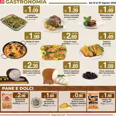 Volantino Sì con Te del 13.08.2025 | Pagina: 7 | Prodotti: Crema, Olive, Melanzane, Forno