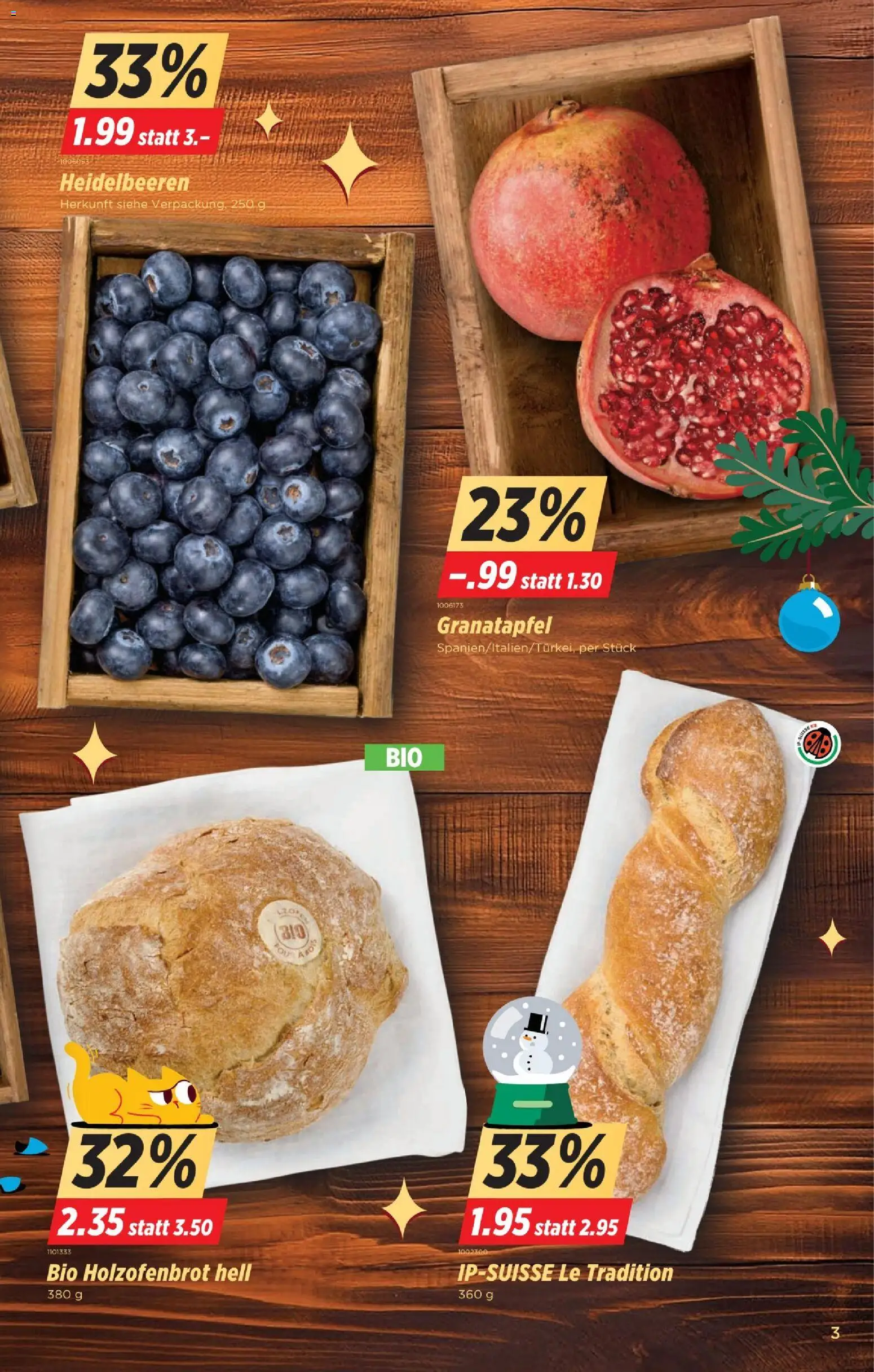 Denner Aktionen – gültig ab 23.12.2025 | Seite: 3 | Produkte: Granatapfel