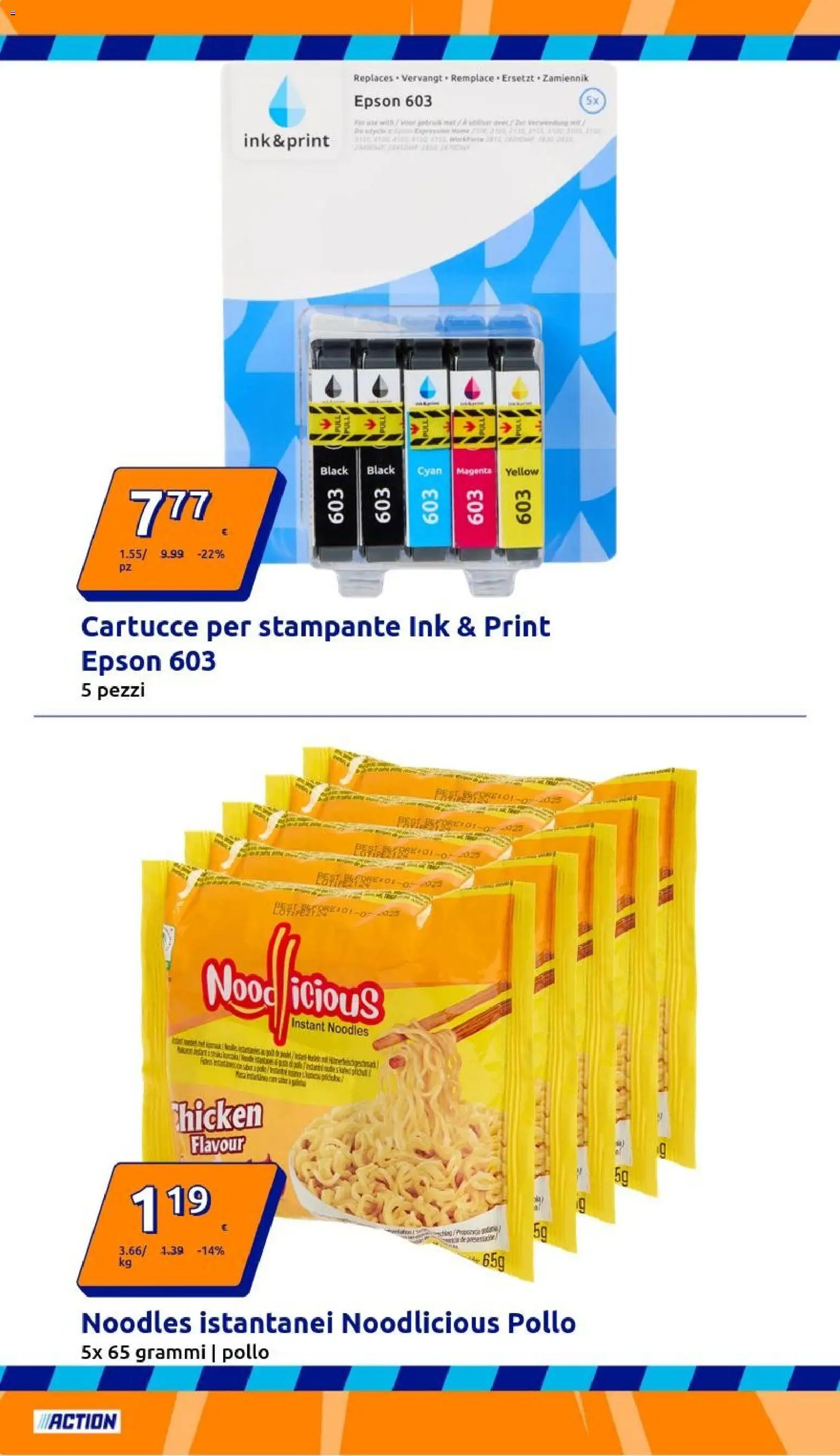 Volantino Action del 14.01.2026 | Pagina: 8 | Prodotti: Pollo, Stampante