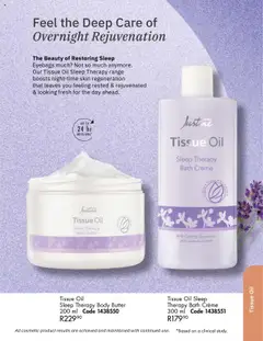 New Justine catalogue – valid from 01.09.2025 | Page: 93 | Products: Tissue oil, Bath, Butter, Oil