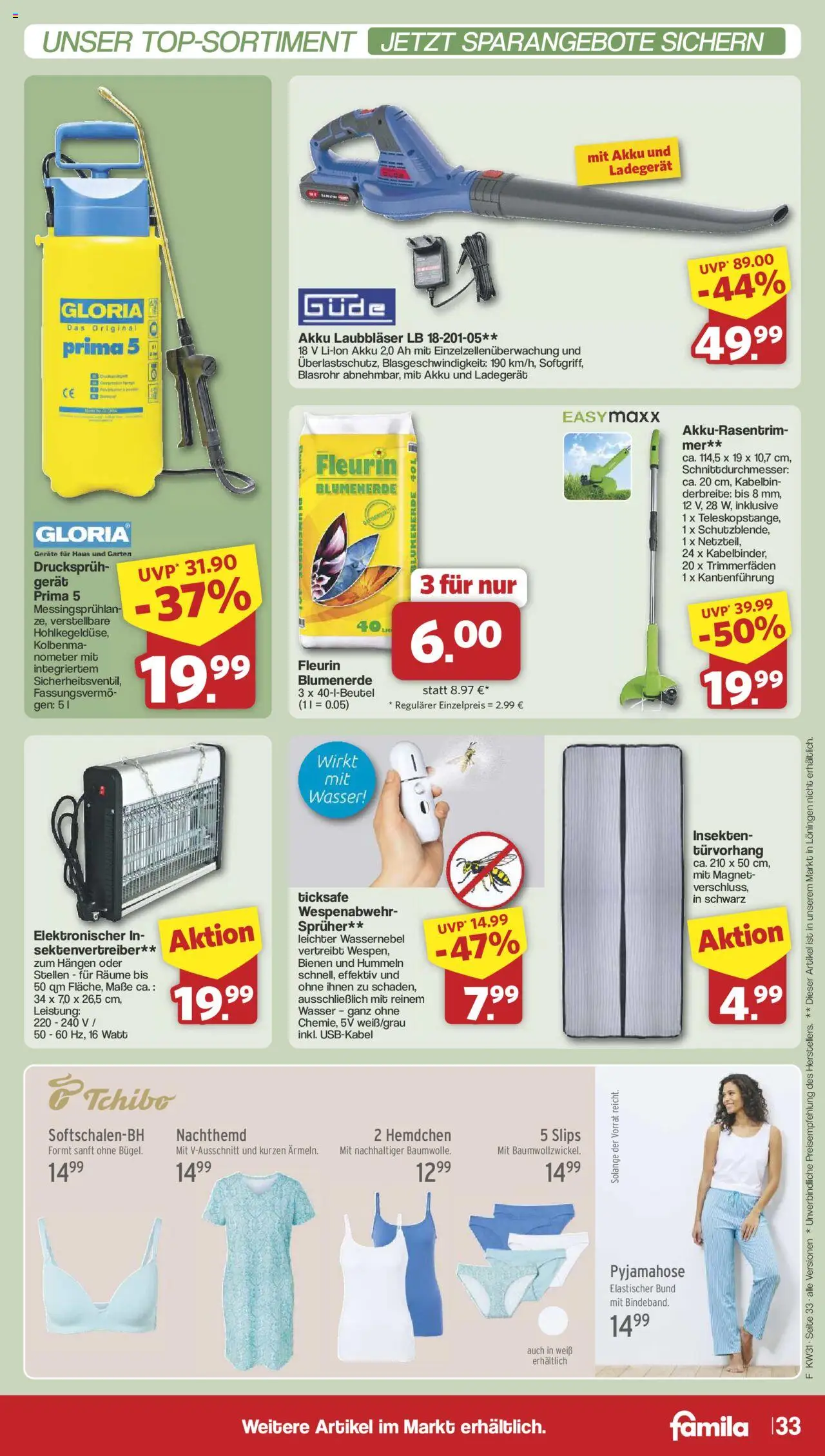Famila Nordwest Prospekt 	 - gültig ab dem 28.07.2025 | Seite: 40 | Produkte: Blumenerde, Wasser, Ladegerät