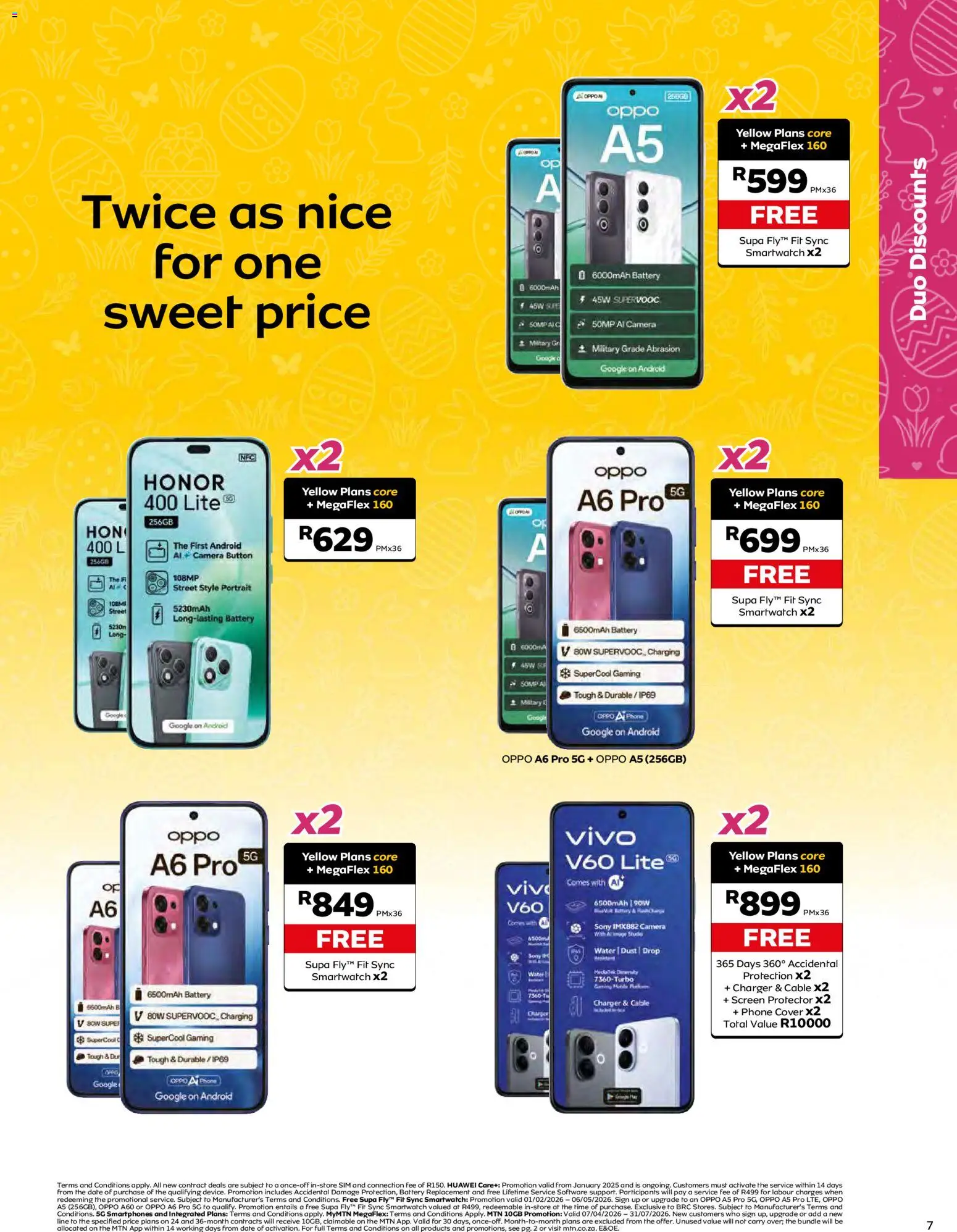 New MTN catalogue – valid from 07.04.2026 | Page: 7 | Products: Cover, Phone, Camera, Cable