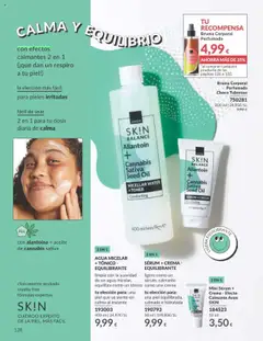 SÉRUM + CREMA - EQUILIBRANTE, ligero como un sérum, calmante como una crema │ válido desde el 01.09.2025 | Página: 128 | Productos: Agua micelar, Aceite, Toner, Body