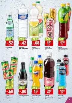 Aligro Aktionen – gültig ab 15.09.2025 | Seite: 29 | Produkte: Fanta, Sprite, Limonade, Ananas