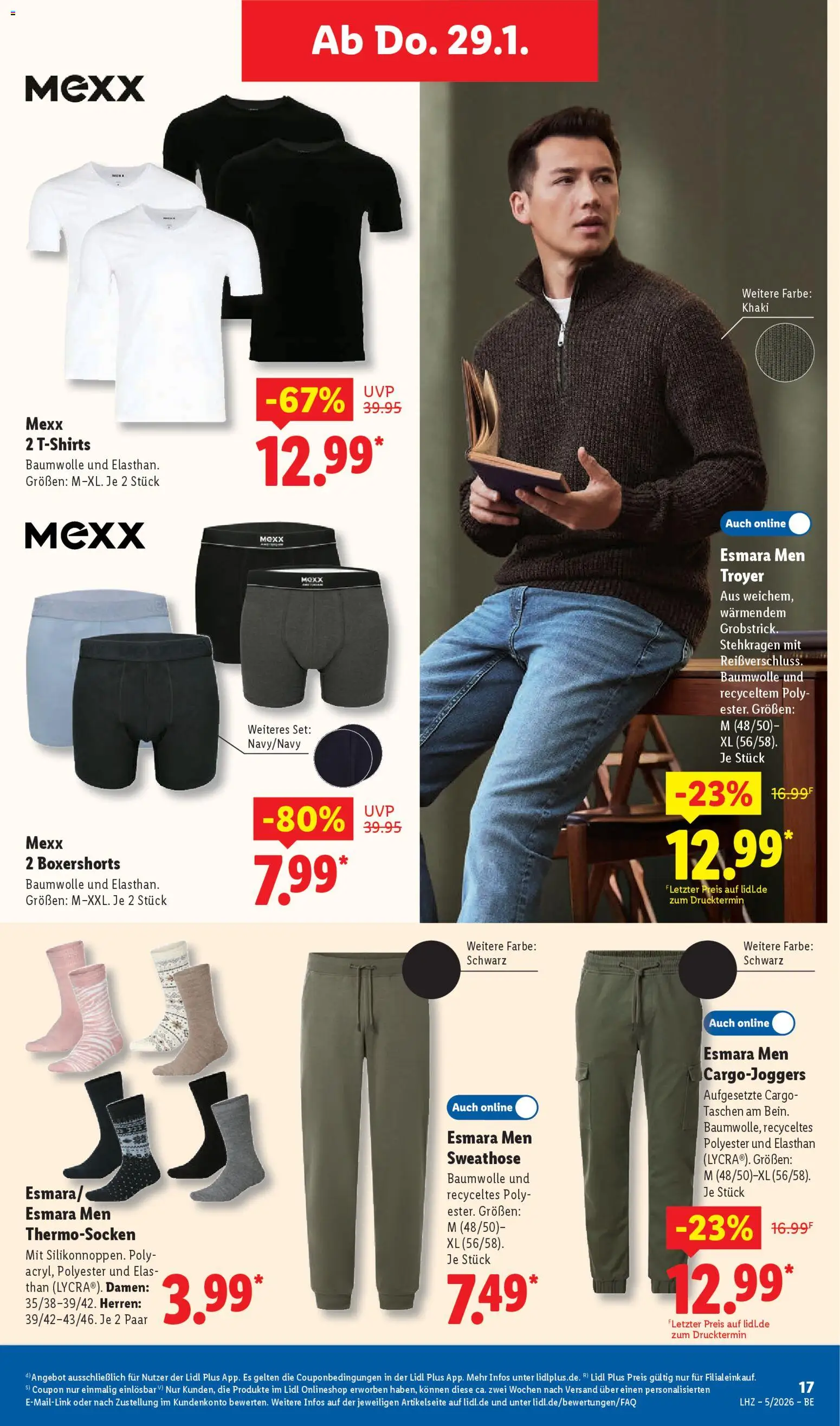 Lidl Prospekt Zossen – gültig ab 26.01.2026 | Seite: 37 | Produkte: Sweathose
