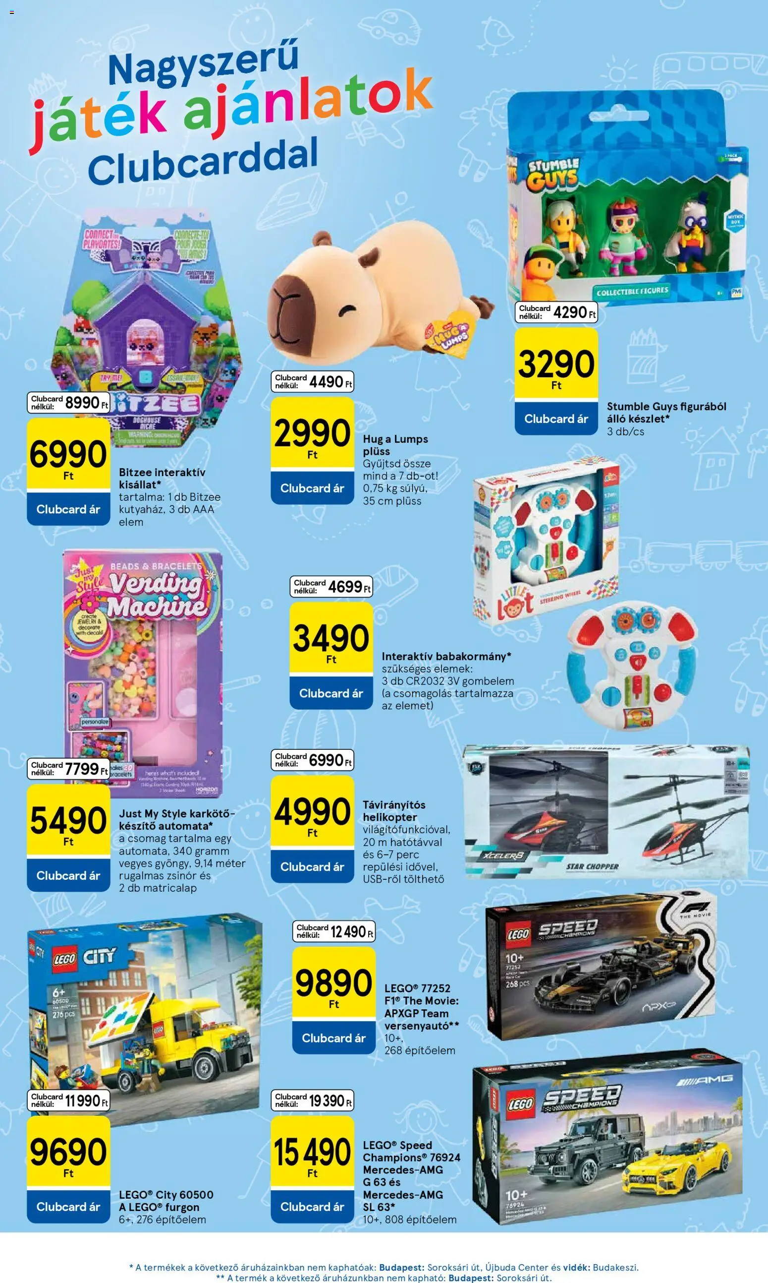 Tesco akciós ujság - amely érvényes a következő dátumtól: 29.04.2026 | Oldal: 15 | Termékek: PC, Játék, Karkötő, Plüss