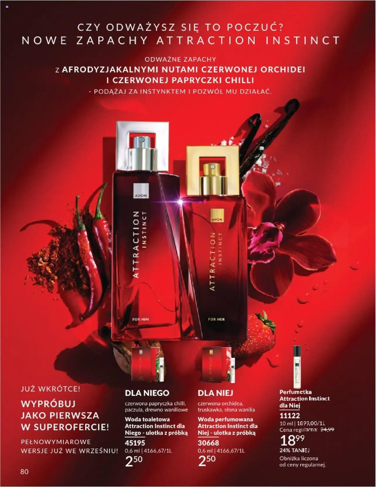 Avon Katalog 08 2025 od 01.08.2025 | Strona: 80 | Produkty: Woda toaletowa, Woda
