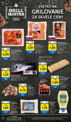 Tesco Hypermarket - leták │ platný od 16.07.2025 | Strana: 10