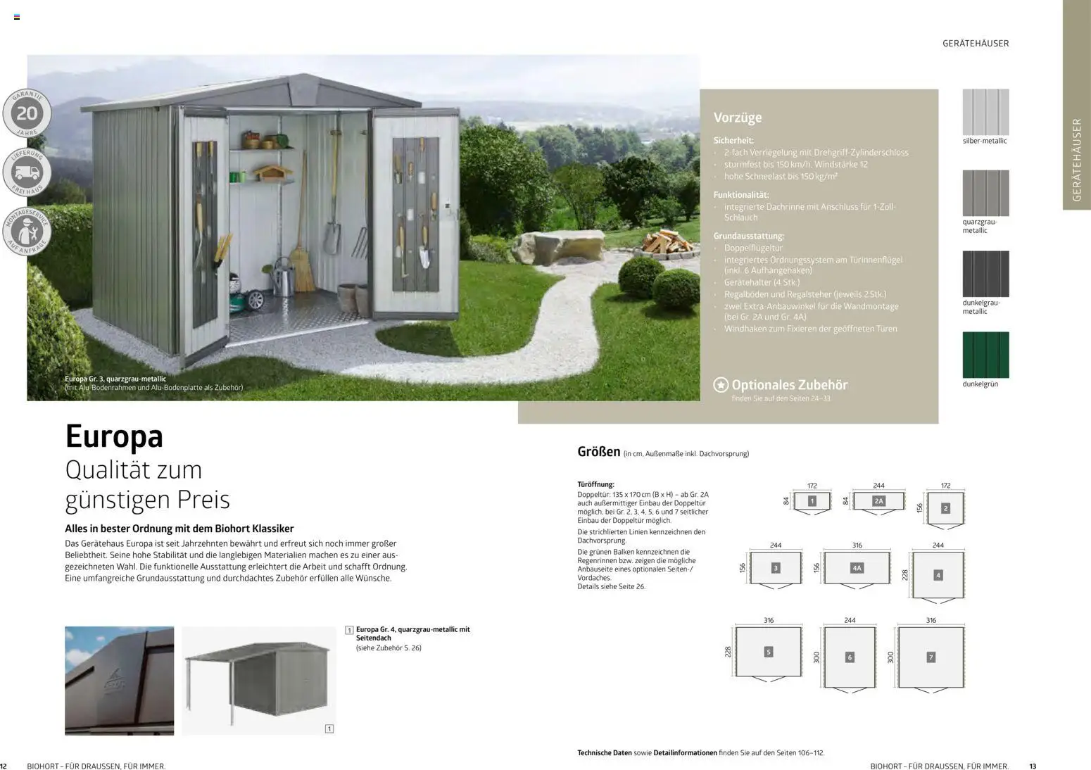 Dehner  Biohort – Metall für Garten & Terrasse gültig ab 05.01.2026 | Seite: 7