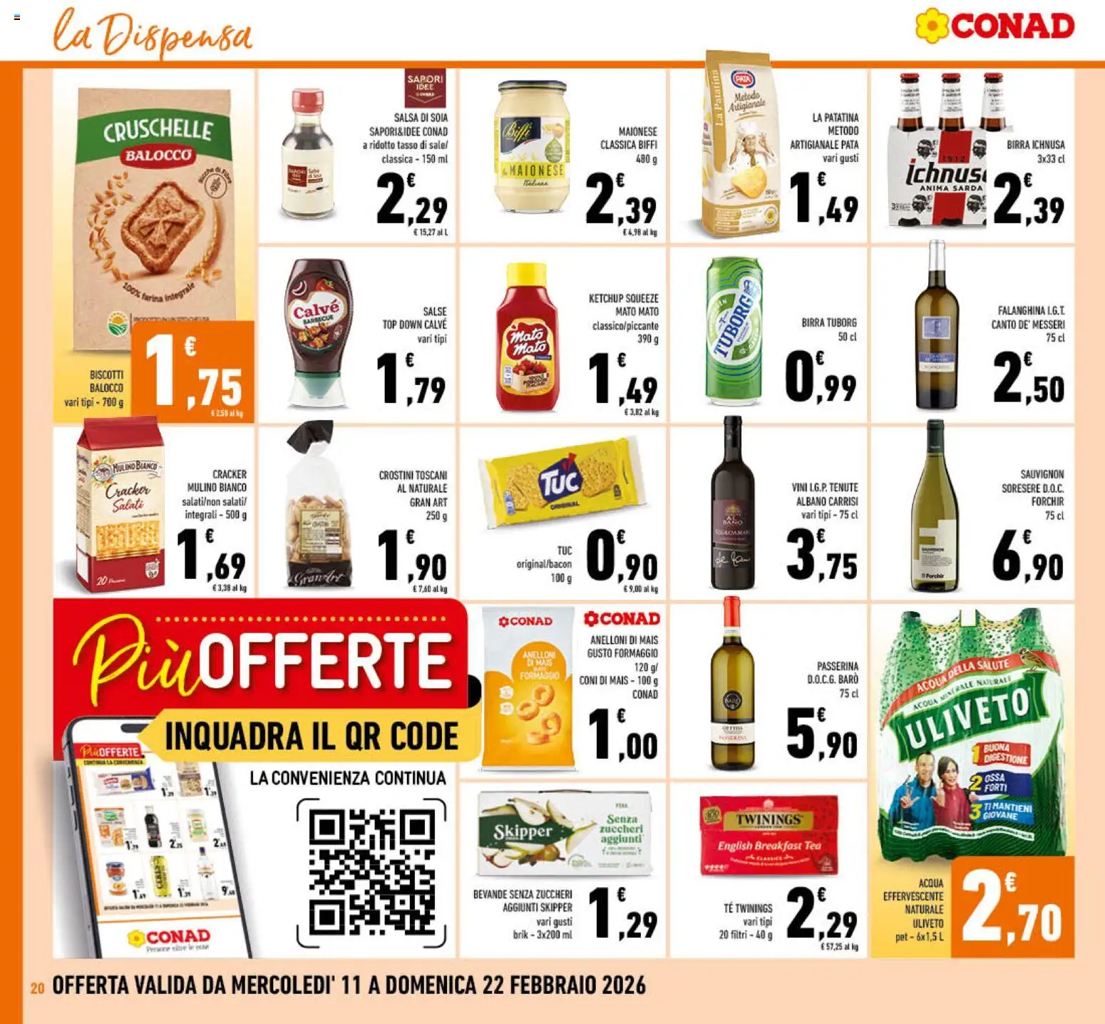 Volantino Conad del 11.02.2026 | Pagina: 20