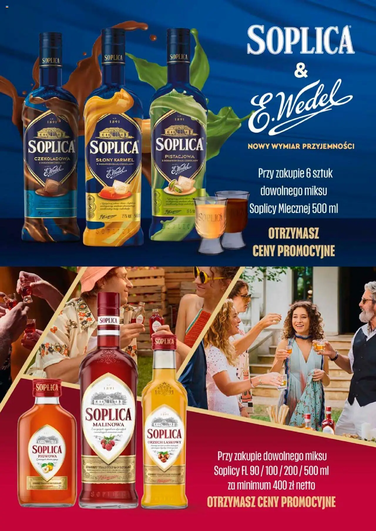 Eurocash Gazetka - Katalog Alkoholowy od 01.10.2025 | Strona: 13 | Produkty: Czekoladowa