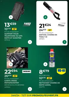  | Page: 17 | Produits: Téléphone, GPS, Gants