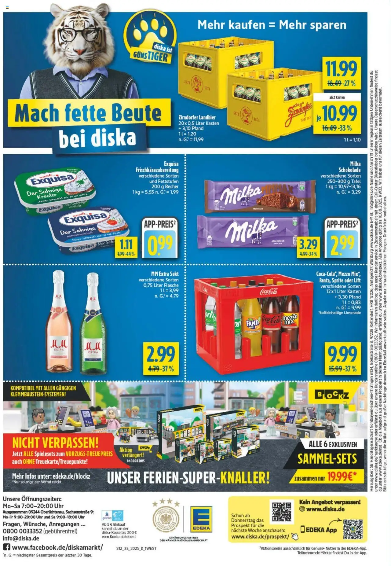 Diska - Bayern - gültig ab dem 11.08.2025 | Seite: 12 | Produkte: Fanta, Sprite, Sekt, Uhr