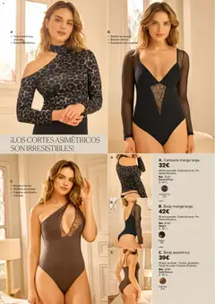 Vista previa Leonisa folleto válido desde el 01.11.2025 | Página: 46 | Productos: Body manga larga, Café, Body