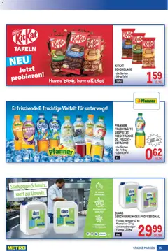 Metro Starke Marken ab 05.03.2026 gültig | Seite: 15 | Produkte: Klarspüler, Schokolade