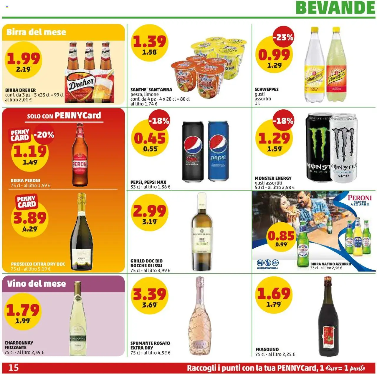 Volantino PENNY del 27.08.2025 | Pagina: 15 | Prodotti: Prosecco, Vino, Spumante, Pepsi